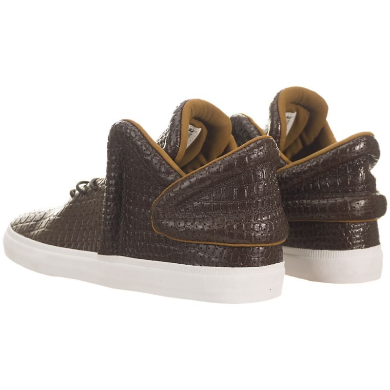 Supra Falcon Men's Sneakers Brown | AZG-516047