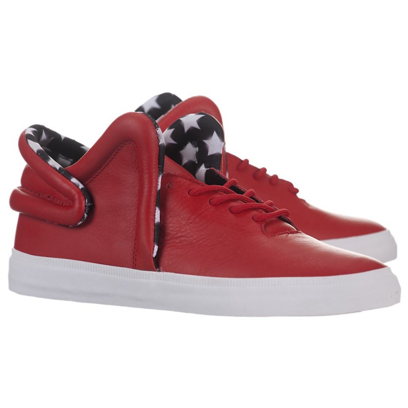 Supra Falcon Men's Sneakers Red | QKG-162598