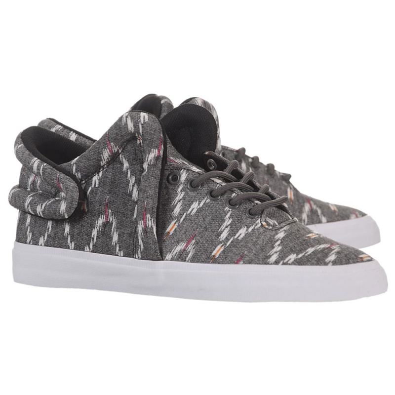 Supra Falcon Women's Sneakers Grey | GWU-243089