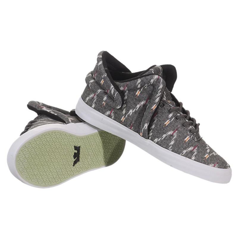 Supra Falcon Women's Sneakers Grey | GWU-243089