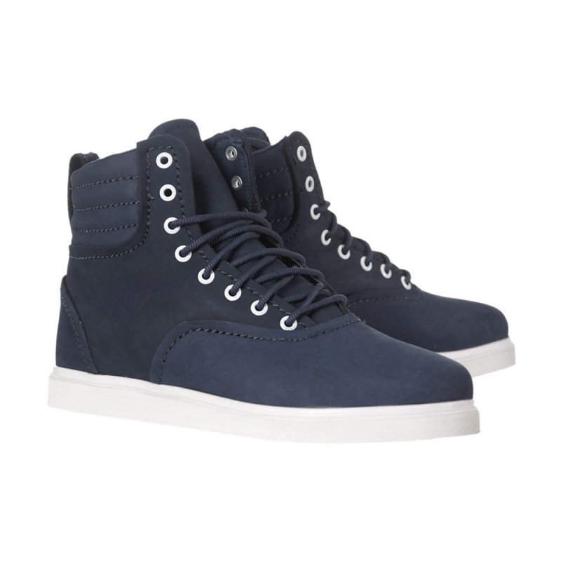 Supra Henry Women's High Tops Navy | MNO-073524