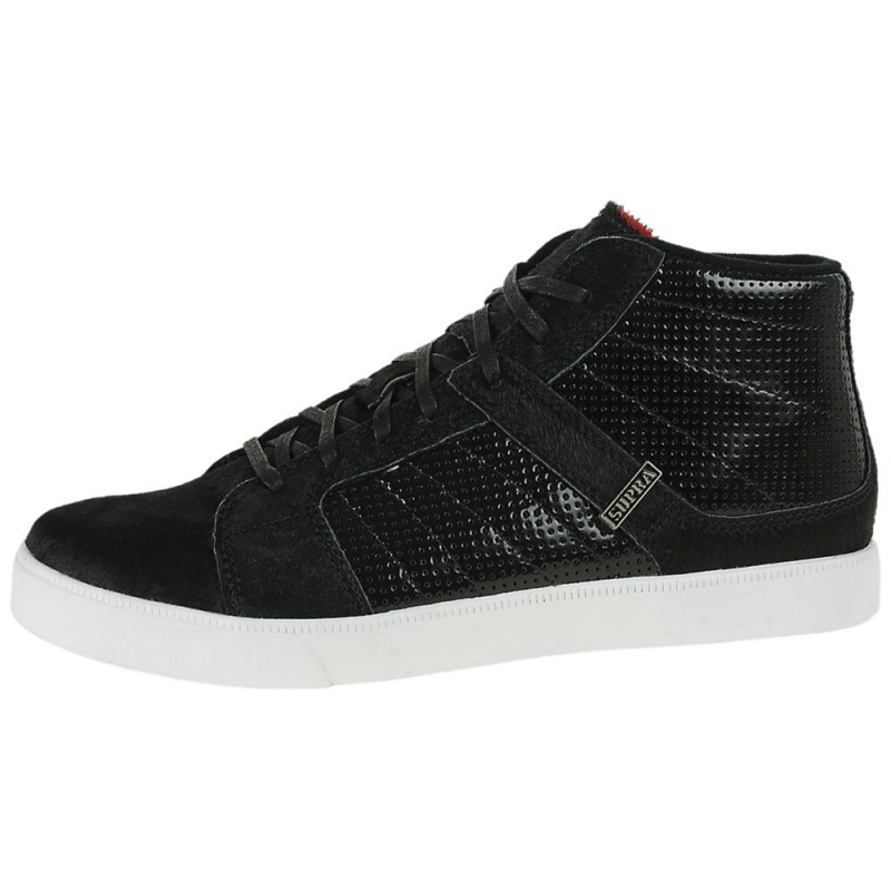 Supra Indy NS Men\'s Skate Shoes Black | AGF-309458