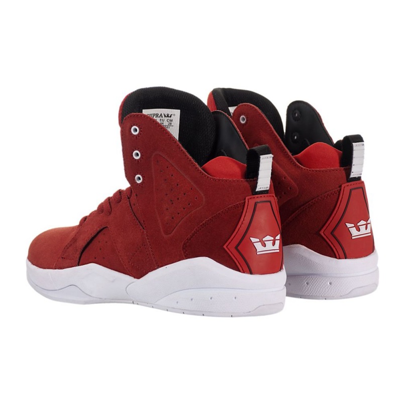 Supra Magazine Men's Skate Shoes Red | GQP-196804