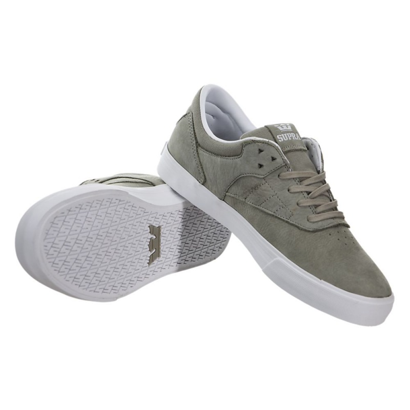 Supra Phoenix Men's Low Tops Green | YTJ-795201