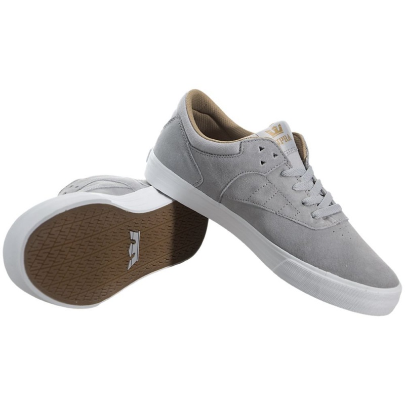 Supra Phoenix Men's Low Tops Grey | AMX-035819