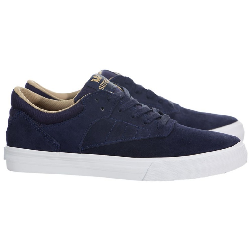 Supra Phoenix Men's Low Tops Navy | ETS-029546