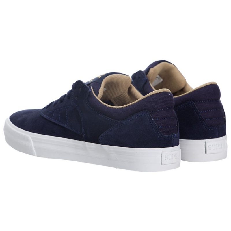 Supra Phoenix Men's Low Tops Navy | ETS-029546