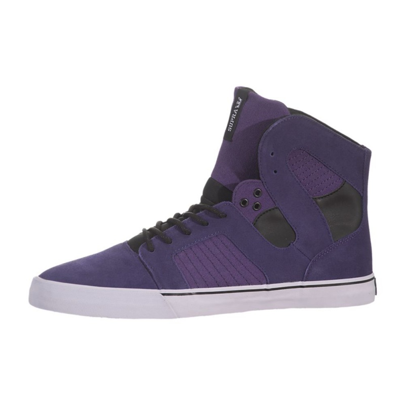 Supra Pilot Men\'s Skate Shoes Purple | KLM-298360