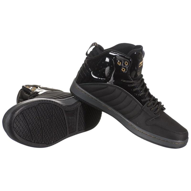 Supra S1W Men's Skate Shoes Black | XRI-641782