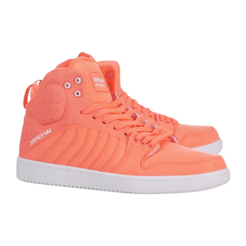 Supra S1W Men's Skate Shoes Orange | GEL-785236