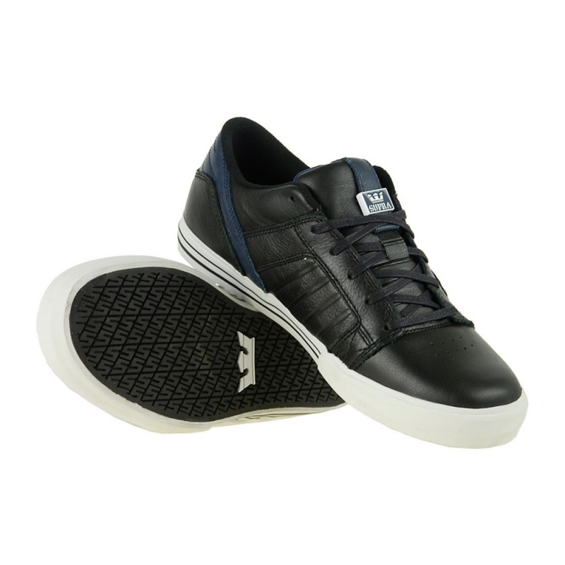 Supra SkyLow 1.5 Men's Low Tops Black | CSF-715802