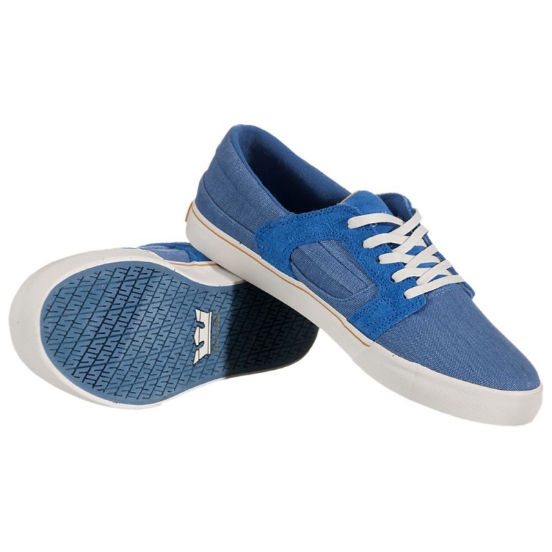 Supra SkyLow II Men's Low Tops Blue | HML-147920