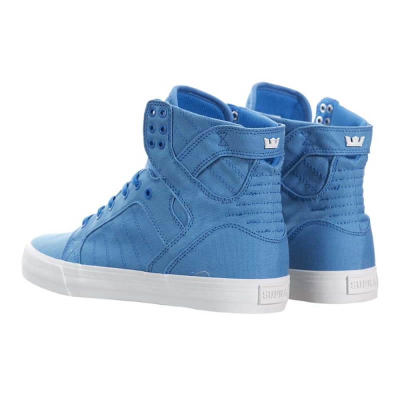 Supra SkyTop D Men's High Tops Blue | DNP-376148