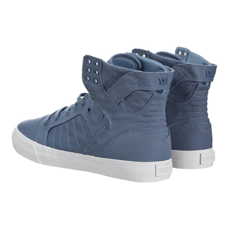 Supra SkyTop D Men's High Tops Blue | HUA-902683