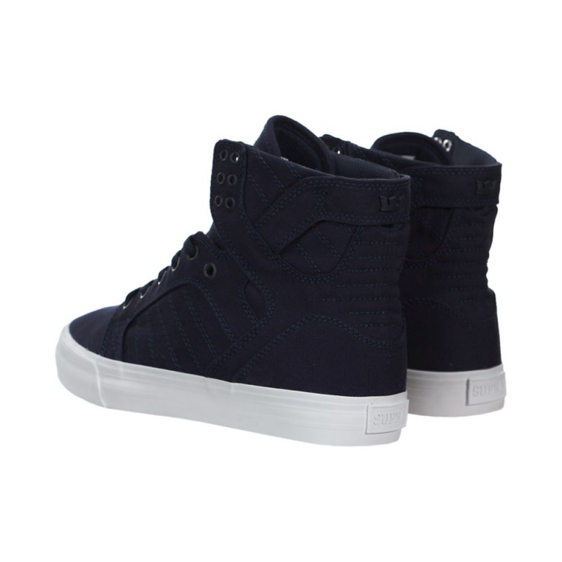 Supra SkyTop D Men's High Tops Navy | YLB-693851