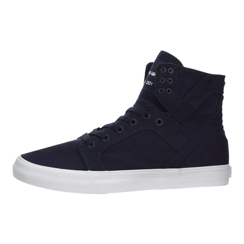 Supra SkyTop D Men\'s High Tops Navy | YLB-693851