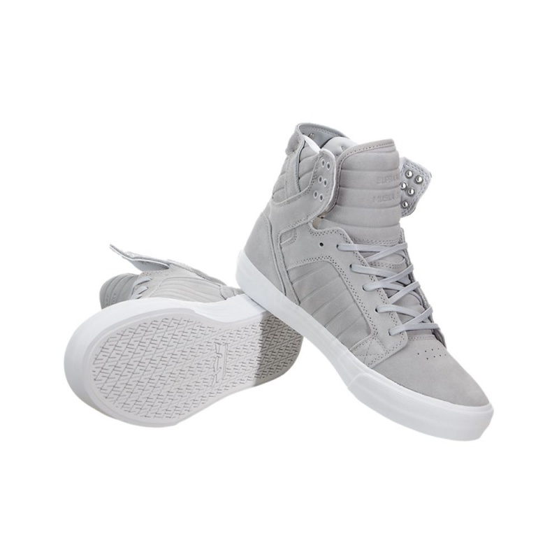 Supra SkyTop HF Men's High Tops Grey | DQN-613750