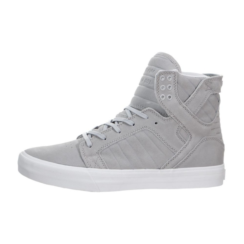 Supra SkyTop HF Men\'s High Tops Grey | DQN-613750