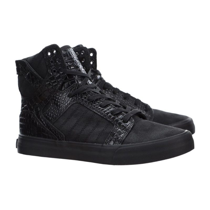 Supra SkyTop HF Women's High Tops Black | HQO-140362