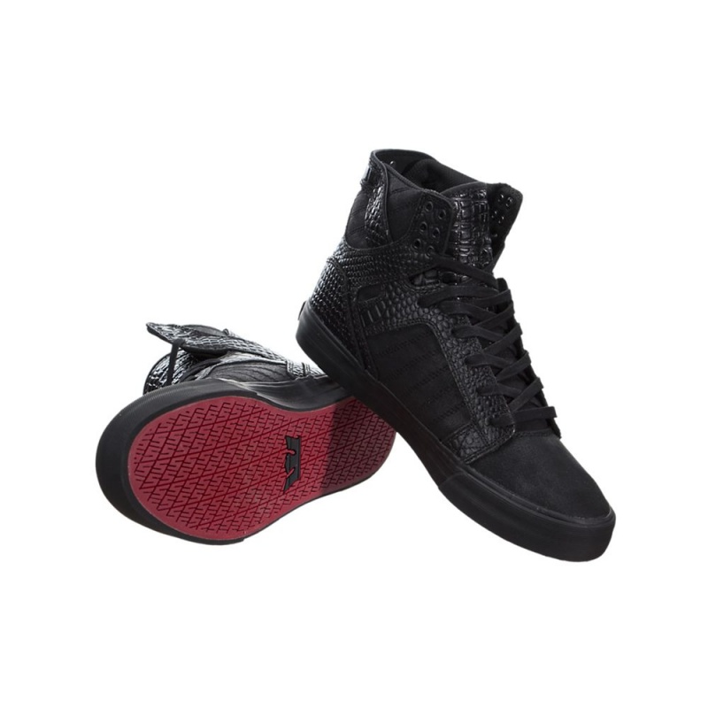 Supra SkyTop HF Women's High Tops Black | HQO-140362