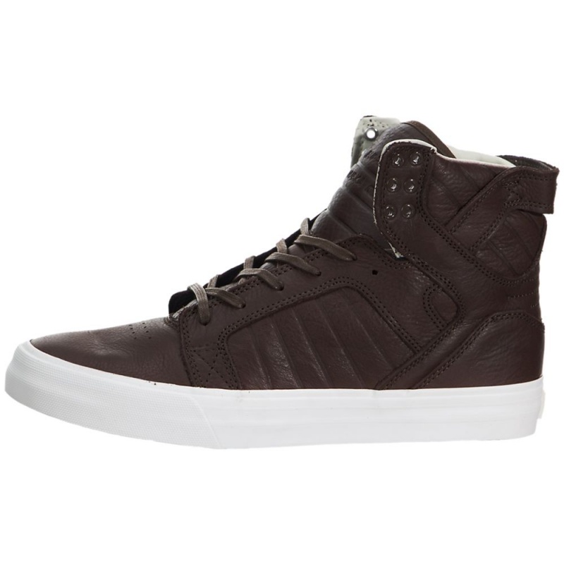 Supra SkyTop HF Women\'s High Tops Brown | LYB-295364