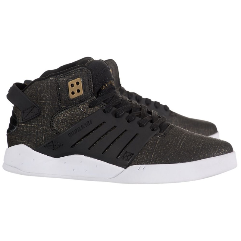 Supra SkyTop III Women's Skate Shoes Black | LHT-967504