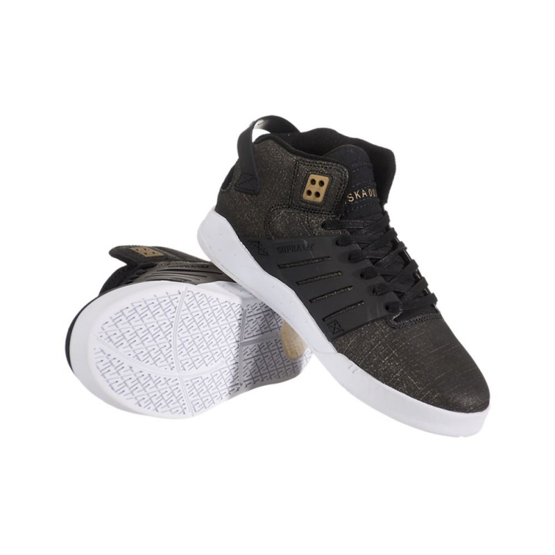 Supra SkyTop III Women's Skate Shoes Black | LHT-967504