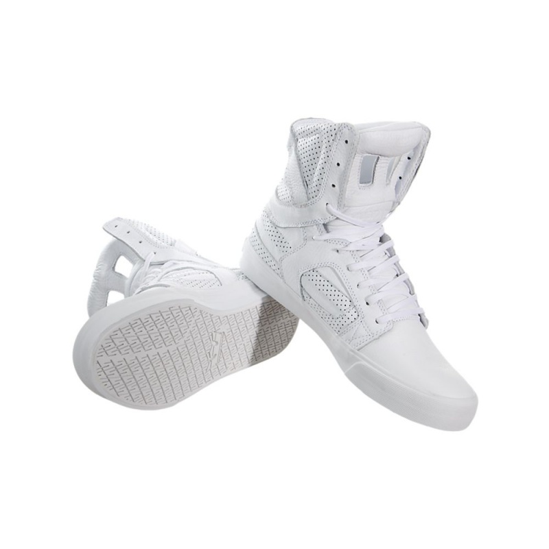 Supra SkyTop II HF Men's High Tops White | NGU-976451