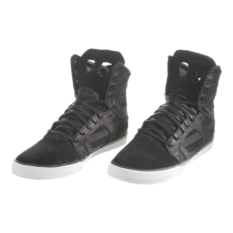 Supra SkyTop II Men's High Tops Black | MIX-318607