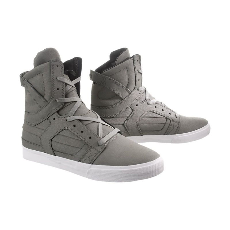 Supra SkyTop II Men's High Tops Grey | GJY-934571