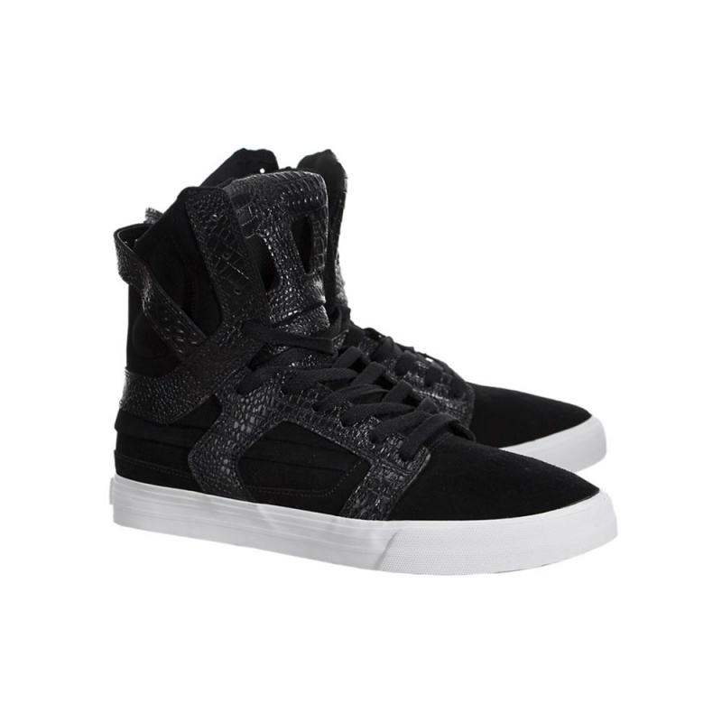 Supra SkyTop II Women's High Tops Black | MBG-908637