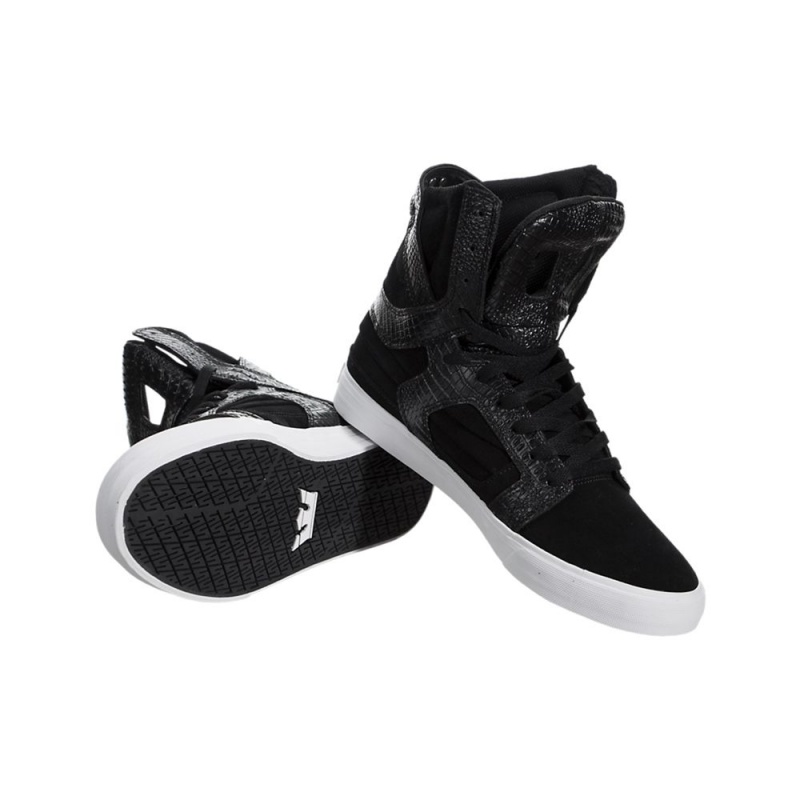 Supra SkyTop II Women's High Tops Black | MBG-908637