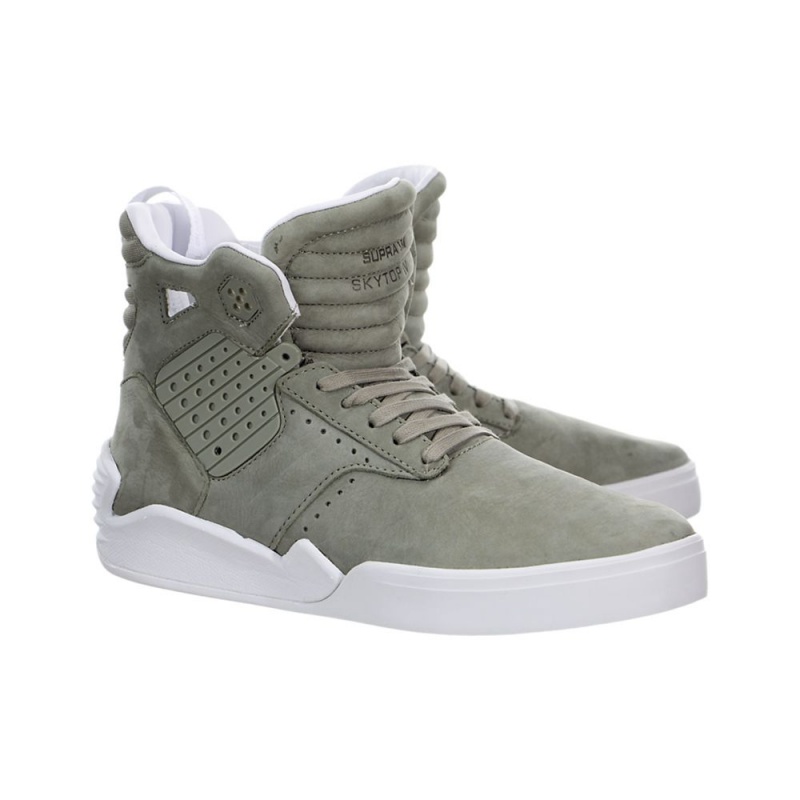 Supra SkyTop IV Men's High Tops Green | WXR-147508