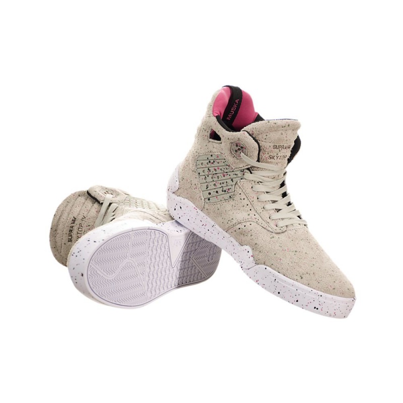 Supra SkyTop IV Men's High Tops Khaki | LHK-513970