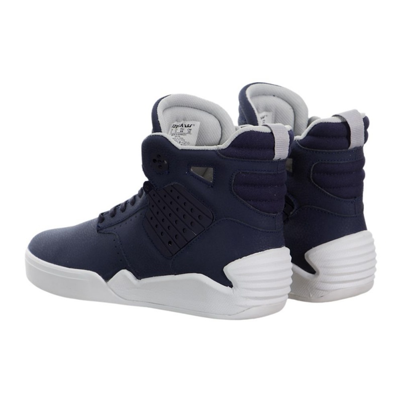 Supra SkyTop IV Men's High Tops Navy | VJR-207596