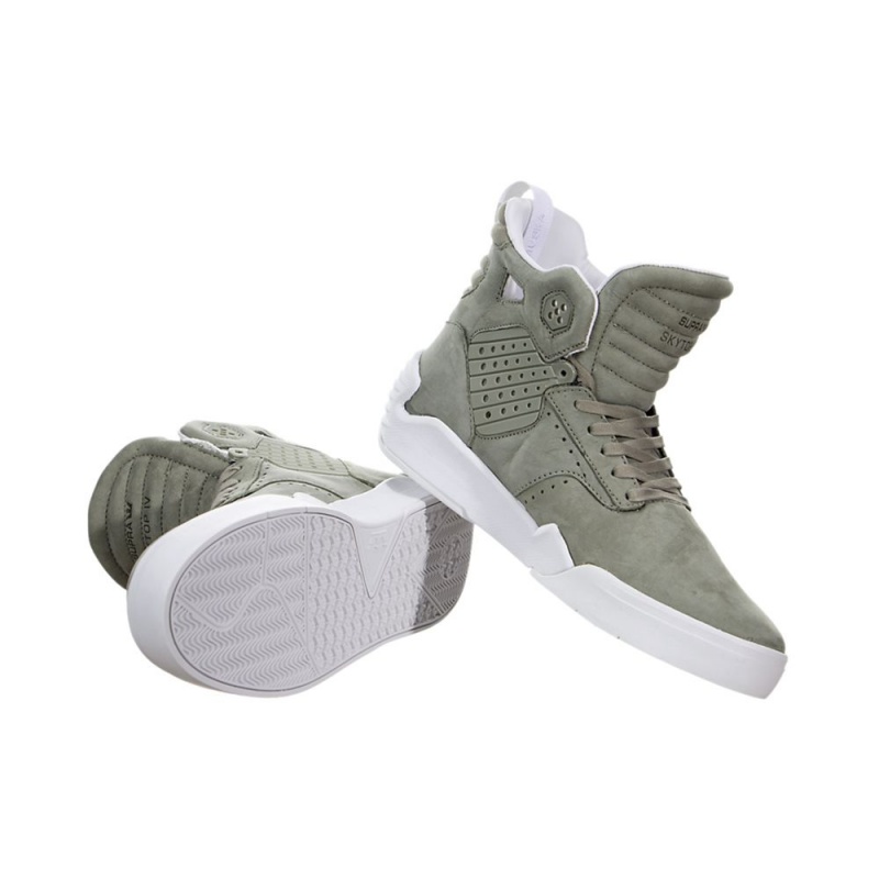 Supra SkyTop IV Women's High Tops Green | GJW-506498