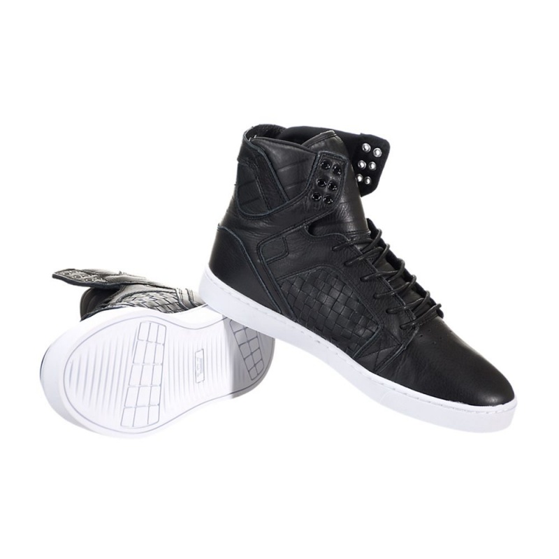 Supra SkyTop LX Men's High Tops Black | LVN-739156