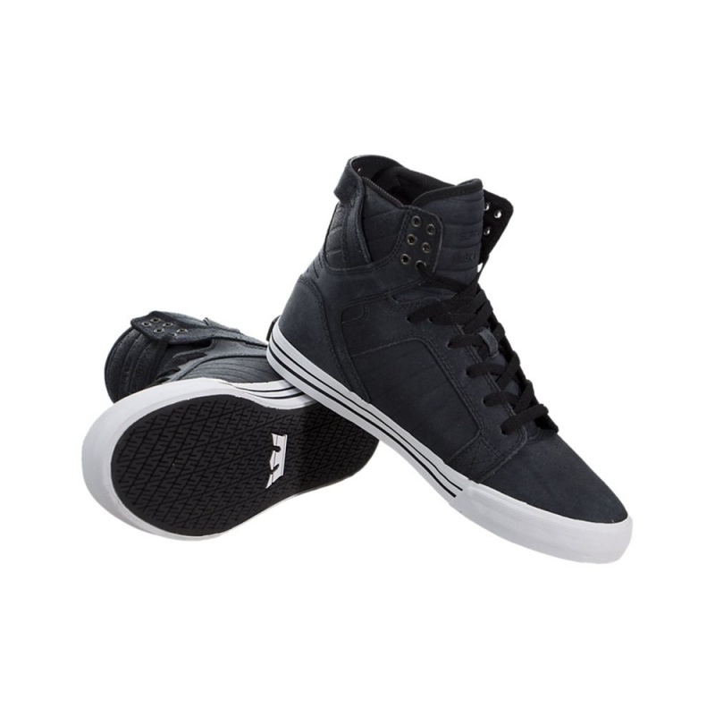 Supra SkyTop Men's High Tops Black | DGI-146958