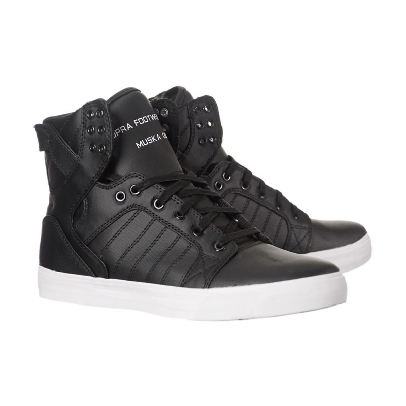 Supra SkyTop Men's High Tops Black | FZE-278436