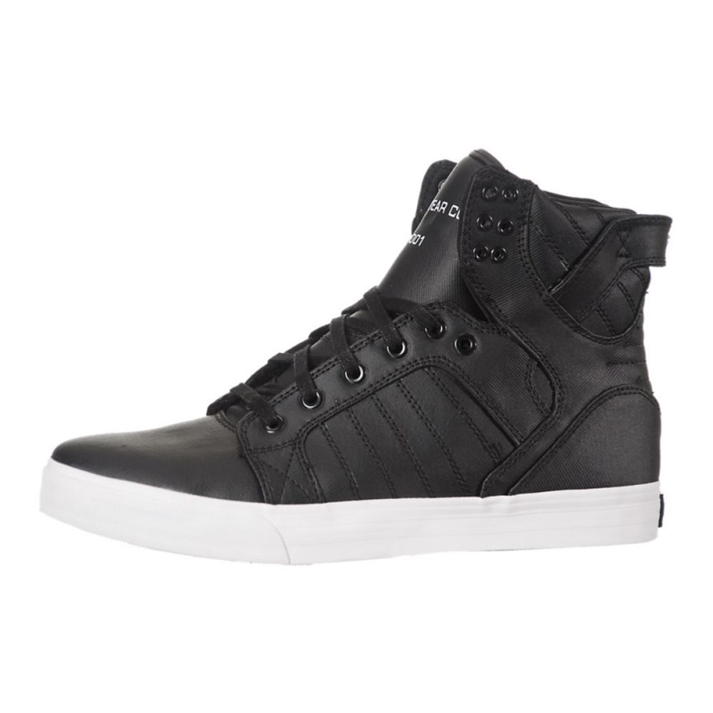 Supra SkyTop Men\'s High Tops Black | FZE-278436