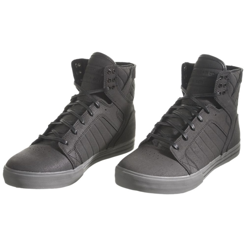 Supra SkyTop Men's High Tops Black | JLH-819625