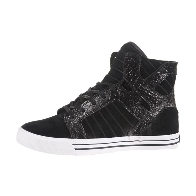 Supra SkyTop Men\'s High Tops Black | ORN-275401