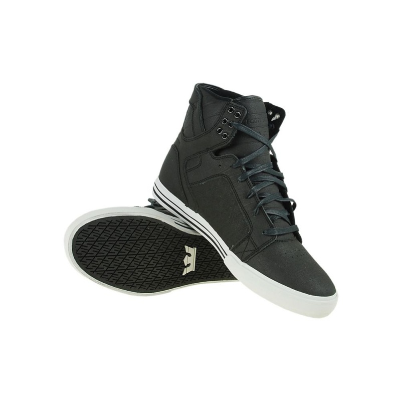 Supra SkyTop Men's High Tops Black | PFC-402917