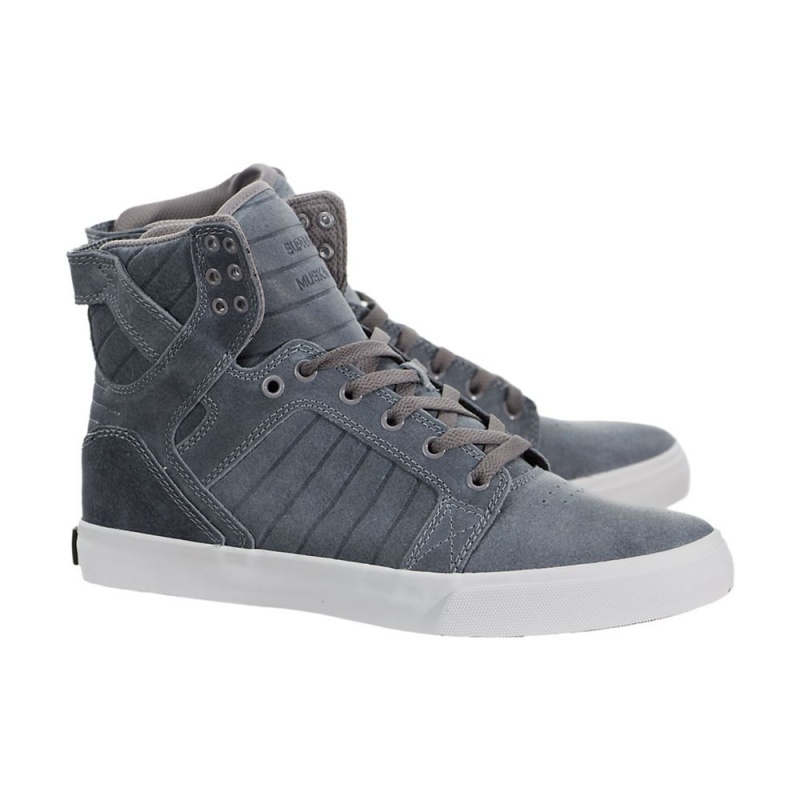 Supra SkyTop Men's High Tops Blue | HEX-849032