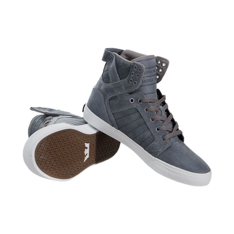 Supra SkyTop Men's High Tops Blue | HEX-849032