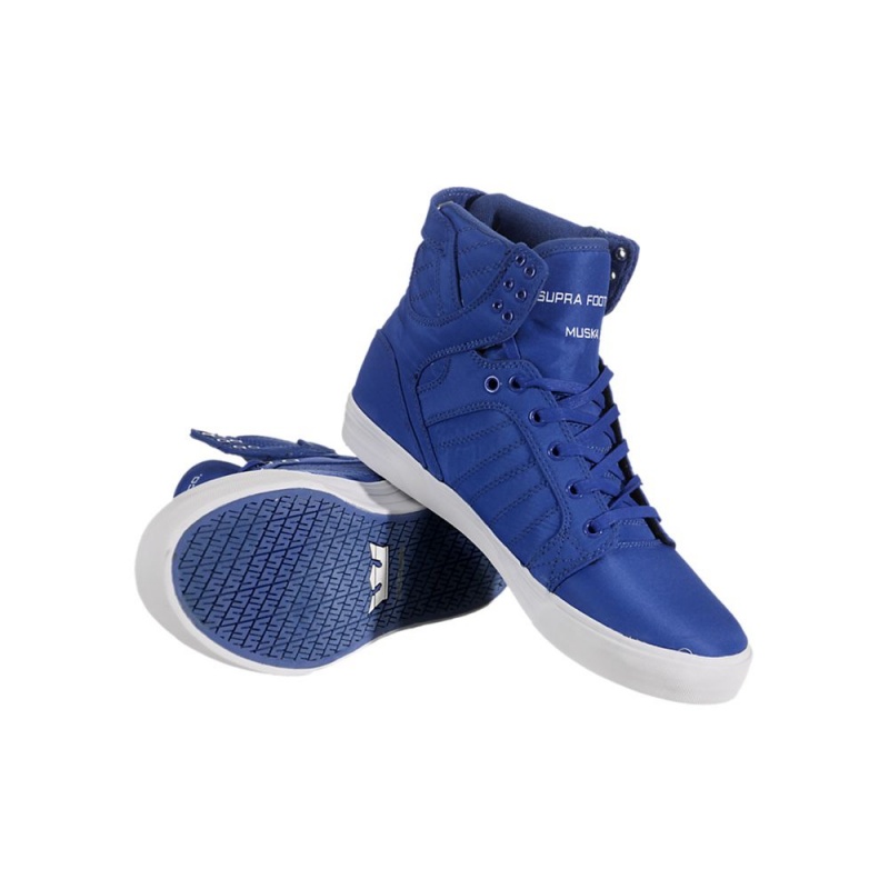 Supra SkyTop Men's High Tops Blue | OXL-345612