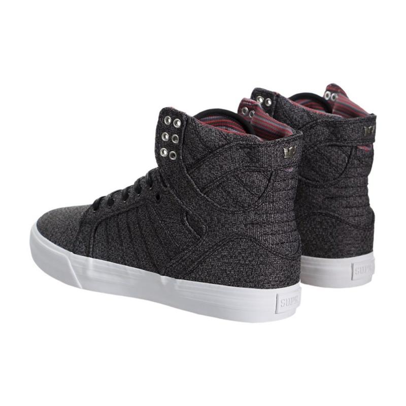 Supra SkyTop Men's High Tops Grey | AIZ-590813