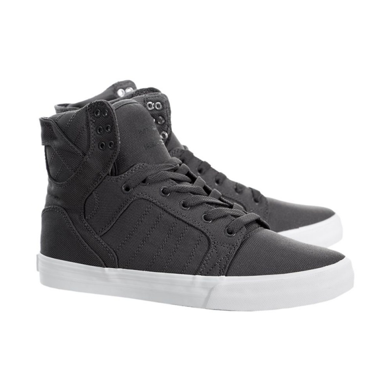 Supra SkyTop Men's High Tops Grey | FLB-358972