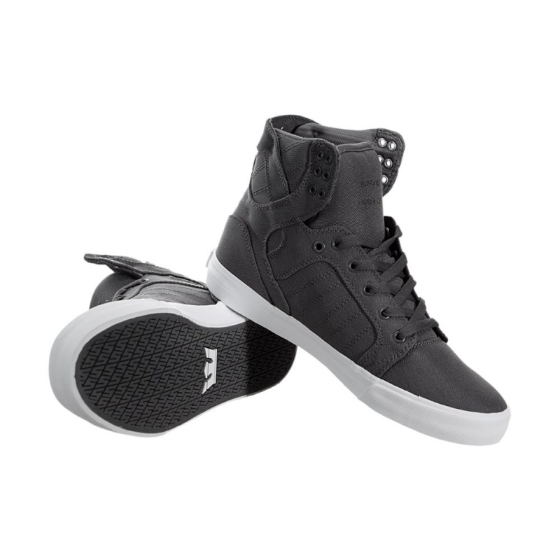 Supra SkyTop Men's High Tops Grey | FLB-358972