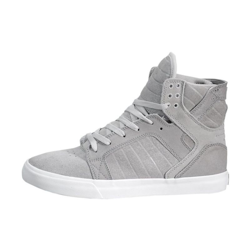 Supra SkyTop Men\'s High Tops Grey | GPR-097834